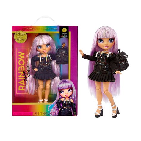 rainbow junior high dolls|rainbow high doll avery styles.